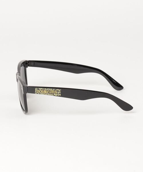 DOUBLE STEAL（ダブルスティール）の「Aloha LOGO Sunglasses（サングラス・メンズ・ブラック×ホワイト/ブラック×イエロー・FREE）」の9枚目の写真