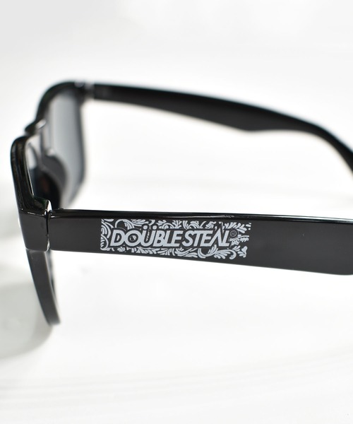 DOUBLE STEAL（ダブルスティール）の「Aloha LOGO Sunglasses（サングラス・メンズ・ブラック×ホワイト/ブラック×イエロー・FREE）」の5枚目の写真