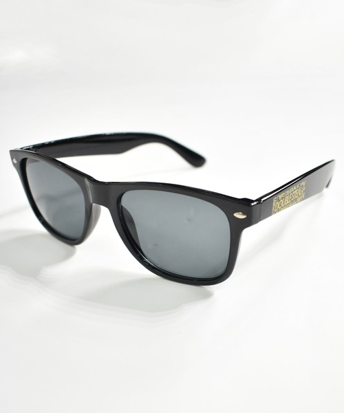 DOUBLE STEAL（ダブルスティール）の「Aloha LOGO Sunglasses（サングラス・メンズ・ブラック×ホワイト/ブラック×イエロー・FREE）」の6枚目の写真