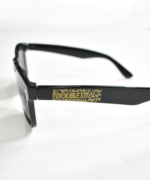 DOUBLE STEAL（ダブルスティール）の「Aloha LOGO Sunglasses（サングラス・メンズ・ブラック×ホワイト/ブラック×イエロー・FREE）」の7枚目の写真