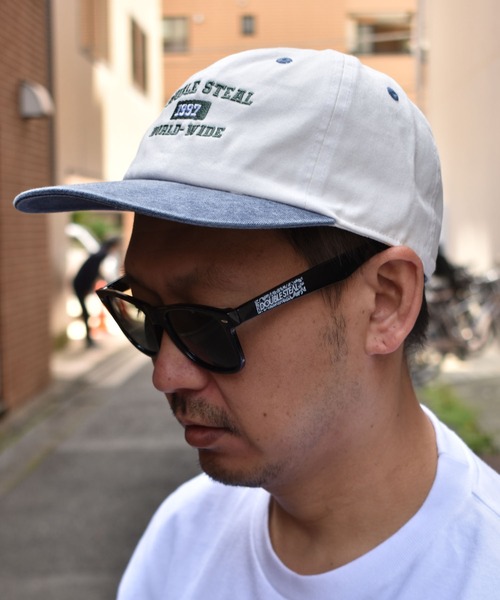 DOUBLE STEAL（ダブルスティール）の「Aloha LOGO Sunglasses（サングラス・メンズ・ブラック×ホワイト/ブラック×イエロー・FREE）」の15枚目の写真