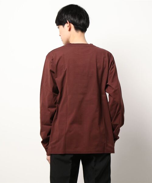 UNFOLLOW（アンフォロー）の「【FOLL / フォル】パーフェクトギザロングスリーブTシャツ（Tシャツ/カットソー・メンズ・ホワイト/ブラウン・1/2/3）」の20枚目の写真