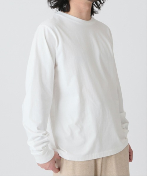 UNFOLLOW（アンフォロー）の「【FOLL / フォル】パーフェクトギザロングスリーブTシャツ（Tシャツ/カットソー・メンズ・ホワイト/ブラウン・1/2/3）」の7枚目の写真