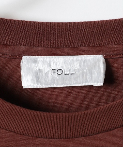 UNFOLLOW（アンフォロー）の「【FOLL / フォル】パーフェクトギザロングスリーブTシャツ（Tシャツ/カットソー・メンズ・ホワイト/ブラウン・1/2/3）」の12枚目の写真