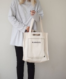 KANGOL | 【 KANGOL / カンゴール 】 2WAY ポケット付き キャンバス トートバッグ(トートバッグ)