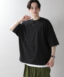 RAGEBLUE | スムースコットン/ドルマンスリーブビッグTシャツ(Tシャツ/カットソー)