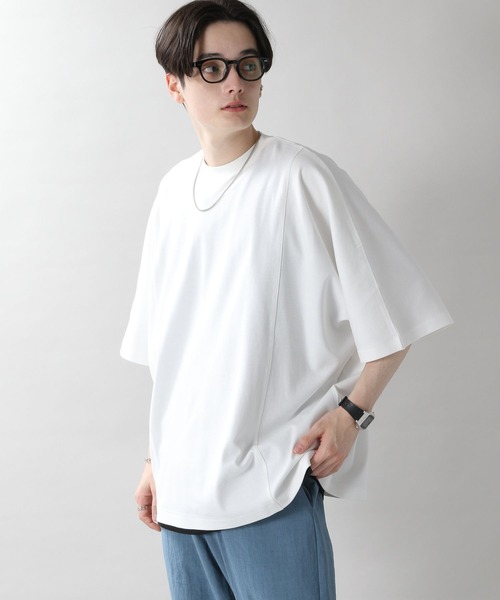 RAGEBLUE(レイジブルー)の「スムースコットン/ドルマンスリーブビッグTシャツ(Tシャツ/カットソー・メンズ・ホワイト/ブラック/グリーン系その他/ブルー系その他/オレンジ系その他・SMALL/MEDIUM/LARGE)」の22枚目の写真