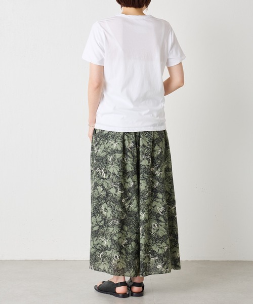 BEARDSLEY（ビアズリー）の「さらっとした肌ざわり強燃Tシャツ（Tシャツ/カットソー・レディース・ホワイト/ブラック・FREE）」の11枚目の写真