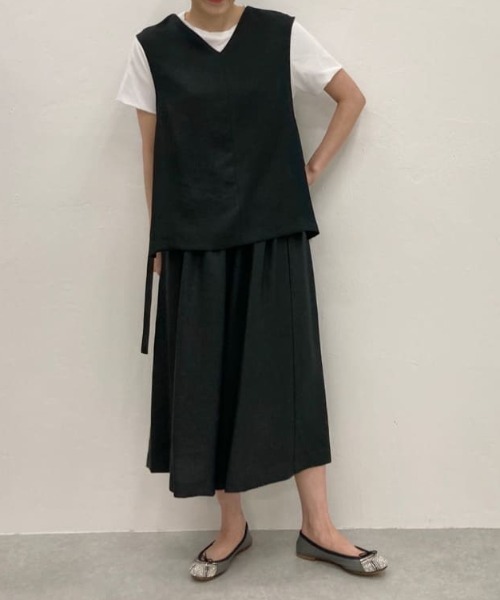 BEARDSLEY（ビアズリー）の「さらっとした肌ざわり強燃Tシャツ（Tシャツ/カットソー・レディース・ホワイト/ブラック・FREE）」の22枚目の写真