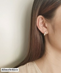 Ritomo De Ricco | ritomo耳に優しいピアス風パールイヤリング(イヤリング)