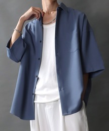 SITRY | SITRY Oversize Drop shoulder Regular collar shirt/別注 ビッグシルエット ドレープツイル レギュラーカラーシャツ(シャツ/ブラウス)