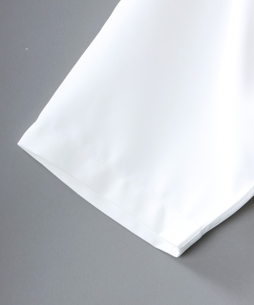 SITRY（シトリー）の「SITRY Oversize Drop shoulder Regular collar shirt/別注 ビッグシルエット ドレープツイル レギュラーカラーシャツ（シャツ/ブラウス・メンズ・ホワイト/チャコールグレー/ライトグレー/ブラック/ダークグリーン/ベージュ/ブラウン/グレイッシュブルー/ホワイト系その他/ブラック系その他/ブラック系その他2・L/M）」の15枚目の写真