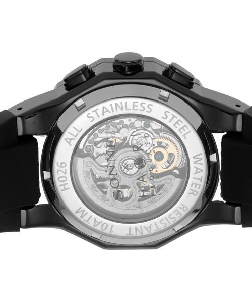 SONNE（ゾンネ）の「SONNE/ゾンネ×ハオリ H026 腕時計 H026BKBK メンズ（アナログ腕時計・メンズ・ブラック・FREE）」の3枚目の写真