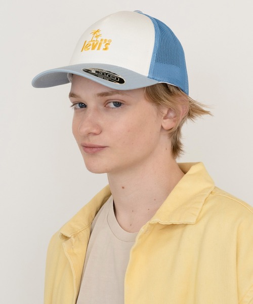 Levi's(リーバイス)の「LEVI’S(R) ACCESSORY FLEXFIT(R) FIT メッシュキャップ(キャップ・メンズ・ブルー・OS)」の4枚目の写真