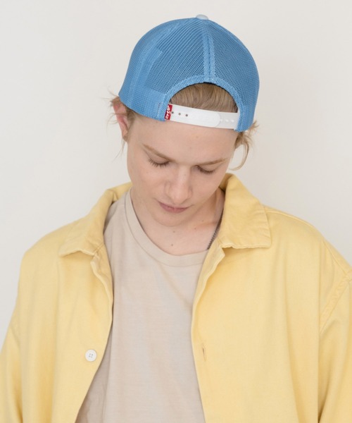 Levi's(リーバイス)の「LEVI’S(R) ACCESSORY FLEXFIT(R) FIT メッシュキャップ(キャップ・メンズ・ブルー・OS)」の7枚目の写真