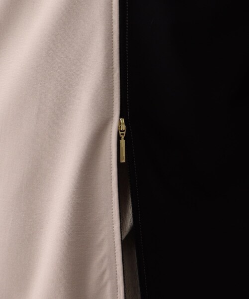 tk.TAKEO KIKUCHI（ティーケータケオキクチ）の「◆ハーフ&ハーフZIP半袖カットソー（Tシャツ/カットソー・メンズ・ブラック系4/ベージュ系4/ブルー系4・02/03）」の12枚目の写真