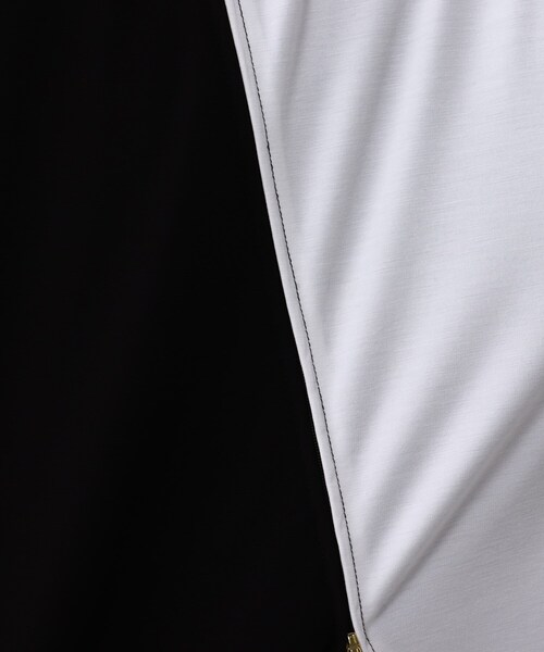 tk.TAKEO KIKUCHI（ティーケータケオキクチ）の「◆ハーフ&ハーフZIP半袖カットソー（Tシャツ/カットソー・メンズ・ブラック系4/ベージュ系4/ブルー系4・02/03）」の16枚目の写真