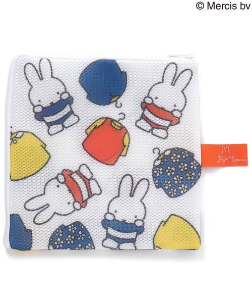 Miffy( ミッフィー)の「ミッフィー スクエアポーチ(ポーチ・レディース・マルチ・FREE)」の4枚目の写真