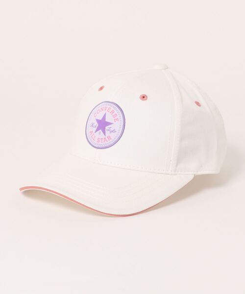 CONVERSE（コンバース）の「CONVERSE/コンバース　キッズ　OC TWILL CAP（キャップ・キッズ・ネイビー/ブラック系その他/ホワイト系その他/ブラック系その他2・53-55cm）」の2枚目の写真