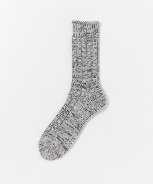 URBAN RESEARCH（アーバンリサーチ）の「LOW GAUGE RIB SOCKS（ソックス/靴下・メンズ・ホワイト/ブラック/グレー/ベージュ系その他・FREE）」の3枚目の写真