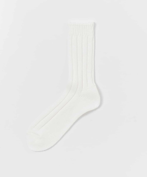 URBAN RESEARCH（アーバンリサーチ）の「LOW GAUGE RIB SOCKS（ソックス/靴下・メンズ・ホワイト/ブラック/グレー/ベージュ系その他・FREE）」の8枚目の写真