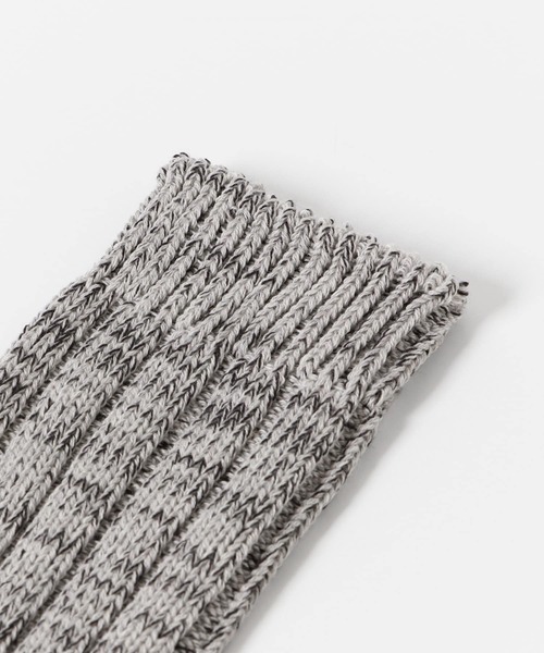 URBAN RESEARCH（アーバンリサーチ）の「LOW GAUGE RIB SOCKS（ソックス/靴下・メンズ・ホワイト/ブラック/グレー/ベージュ系その他・FREE）」の10枚目の写真