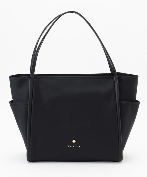 TOCCA(トッカ)の「TRIM LEATHER NYLONTOTE トートバッグ(トートバッグ・レディース・ネイビー系/ブラック系/ベージュ系・F)」の10枚目の写真
