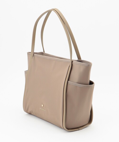 TOCCA(トッカ)の「TRIM LEATHER NYLONTOTE トートバッグ(トートバッグ・レディース・ネイビー系/ブラック系/ベージュ系・F)」の12枚目の写真