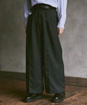 Casper John | Imitation wool buggy slacks/イミテーションウールバギースラックス(西裝休閒褲)