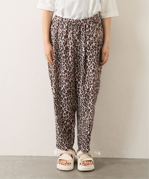 デミちゃんさま専用☆luxe☆レオパリネンタックイージーパンツ デミちゃんさま専用☆luxe☆レオパリネンタックイージーパンツ デミ
