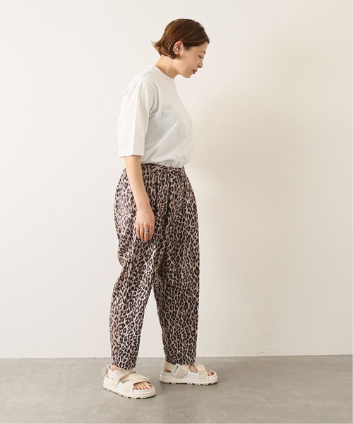 デミちゃんさま専用☆luxe☆レオパリネンタックイージーパンツ journal standard luxe レオパリネンタックイージーパンツ新品