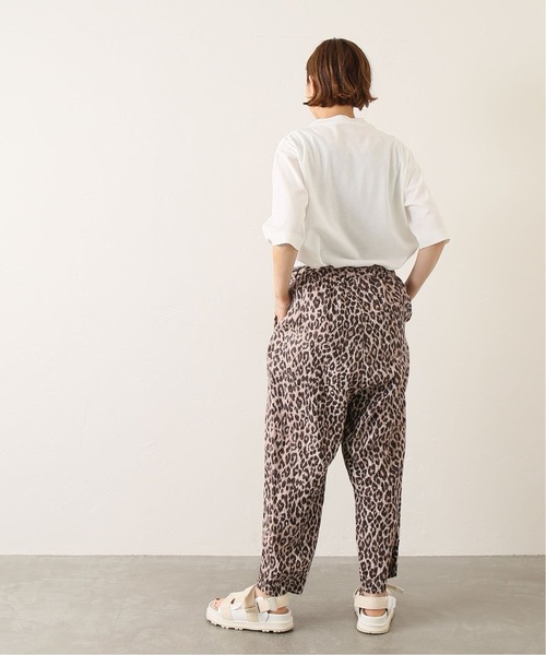【新品未使用】ジャーナルスタンダードラックス |レオパリネンタックイージーパンツ JOURNAL STANDARD LUXE（ジャーナルスタンダード ラックス）の