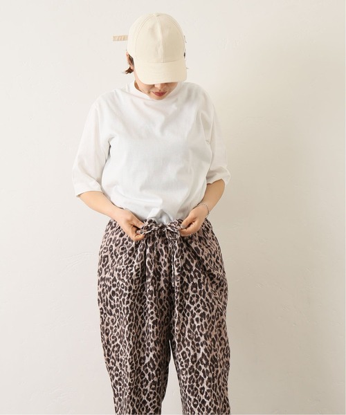 journal standard luxe レオパリネンタックイージーパンツ新品 journal standard luxe レオパリネンタックイージーパンツ新品