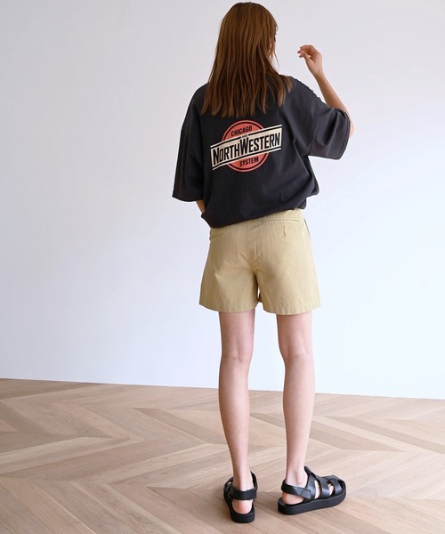 CANAL JEAN(キャナルジーン)の「El mar(エルマール) "NORTH WESTERN"半袖Tシャツ(Tシャツ/カットソー・レディース・ホワイト/チャコールグレー・ONE SIZE)」の14枚目の写真