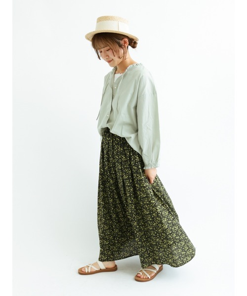 Samansa Mos2（サマンサ モスモス）の「軽量サムリングトングサンダル（サンダル・レディース・オフホワイト/ブラウン/ブラック・MEDIUM/LARGE）」の6枚目の写真