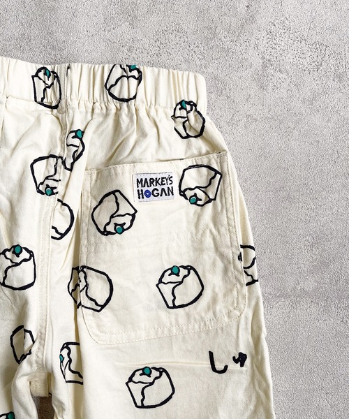 HOGAN RANCH WEAR(ホーガンランチウエア)の「ソウガラプリントショーツ(80~150cm)(その他パンツ・キッズ・オフホワイト/グリーン/チャコール/ライトグリーン・90/100/110/120/80/130/95/140/150)」の8枚目の写真