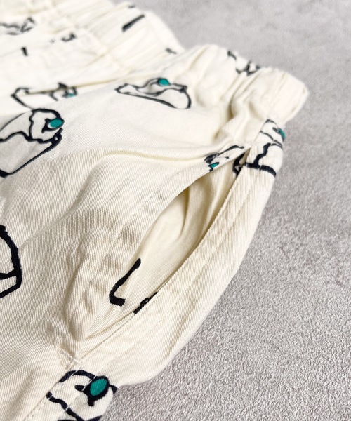 HOGAN RANCH WEAR(ホーガンランチウエア)の「ソウガラプリントショーツ(80~150cm)(その他パンツ・キッズ・オフホワイト/グリーン/チャコール/ライトグリーン・90/100/110/120/80/130/95/140/150)」の11枚目の写真