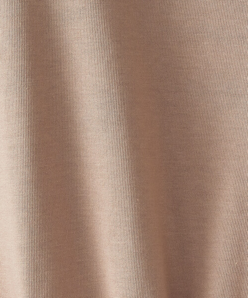 COMME CA ISM(コムサイズム)の「ショルダータック デザイントップス(Tシャツ/カットソー・レディース・ホワイト/グリーン/ブラウン・MEDIUM/LARGE)」の8枚目の写真