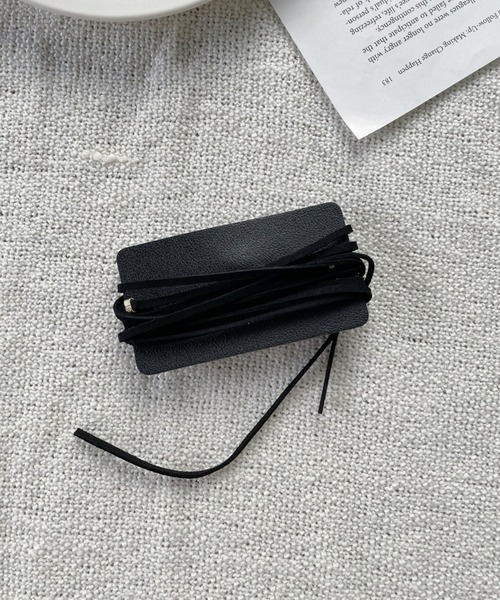 CLEA(クレア)の「ヘアアレンジスエードリボン(その他ヘアアクセサリー・レディース・ブラウン/ベージュ/ライトベージュ/ブラック・FREE)」の5枚目の写真