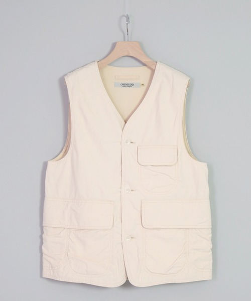 [OMNIGOD mens / オムニゴッド] ダック ハンティングベスト