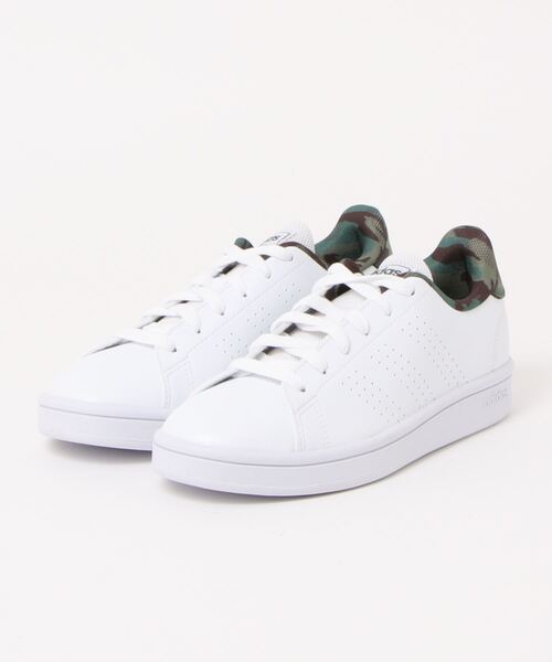 adidas（アディダス）の「《adidas》ADVAN COURT BASE M（スニーカー・メンズ・ブラック/ホワイト×ホワイト/ホワイト×ブラック/ホワイト系その他/ホワイト×ネイビー/ホワイト×ブルー/ホワイト×ライム・23.5cm/27.5cm/23.0cm/27.0cm/24.5cm/25.5cm/22.5cm/25.0cm/26.0cm/26.5cm/24.0cm/28.0cm/28.5cm/29.0cm/30.0cm）」の5枚目の写真