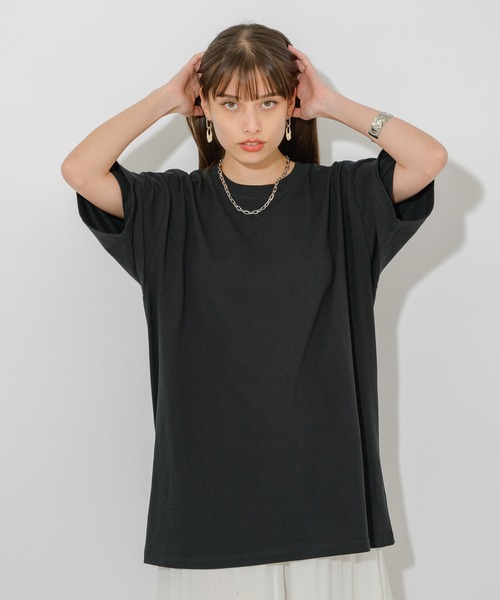 Paradise Picnic(パラダイスピクニック)の「バック箔プリントユニセックスT(Tシャツ/カットソー・レディース・ホワイト/ブラック/ベージュ・FREE)」の22枚目の写真