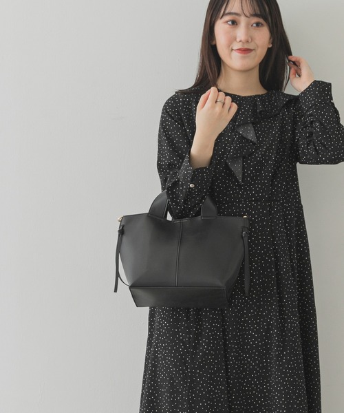 RODE SKO（ロデスコ）の「プチ3WAY軽量トートバッグ（トートバッグ・レディース・ブラック/アイボリー/ブルー系その他/キャメル・ONE）」の3枚目の写真