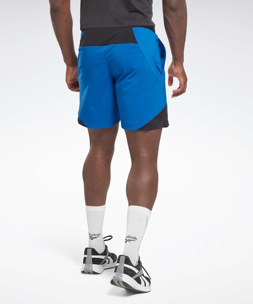 Reebok(リーボック)の「ユナイテッド バイ フィットネス ストレングス+ ショーツ / United By Fitness Strength+ Shorts(その他パンツ・メンズ・ブラック/ブルー/グリーン・X-LARGE/MEDIUM/SMALL/XX-LARGE/LARGE/X-SMALL/XXX-LARGE/J/L/J/M)」の9枚目の写真