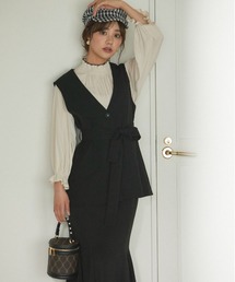 PROPORTION BODY DRESSING | バイカラーシャーリングブラウス / 1212210907(シャツ/ブラウス)