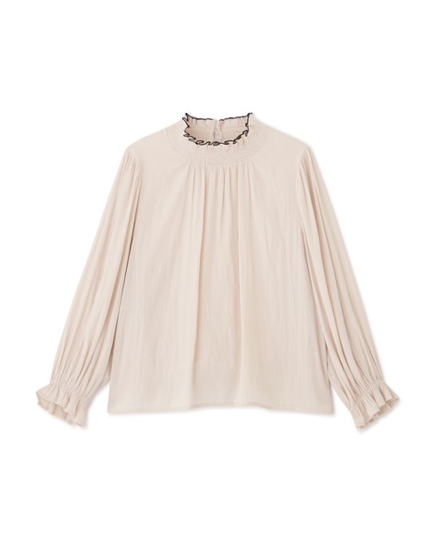 PROPORTION BODY DRESSING(プロポーションボディドレッシング)の「バイカラーシャーリングブラウス / 1212210907(シャツ/ブラウス・レディース・オフホワイト/グレー/ブラック・SMALL/MEDIUM)」の13枚目の写真