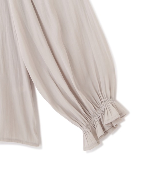 PROPORTION BODY DRESSING(プロポーションボディドレッシング)の「バイカラーシャーリングブラウス / 1212210907(シャツ/ブラウス・レディース・オフホワイト/グレー/ブラック・SMALL/MEDIUM)」の19枚目の写真