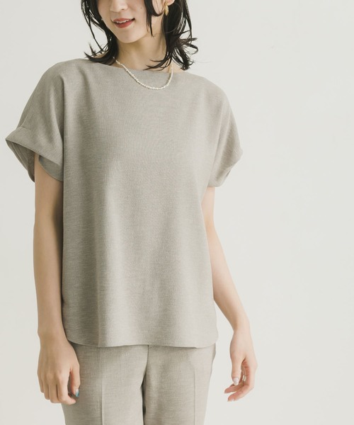 2点セット アーバンリサーチ リネンドルマンブラウス ＋アニエスベーTシャツ URBAN RESEARCH（アーバンリサーチ）の「リネンライクドルマン