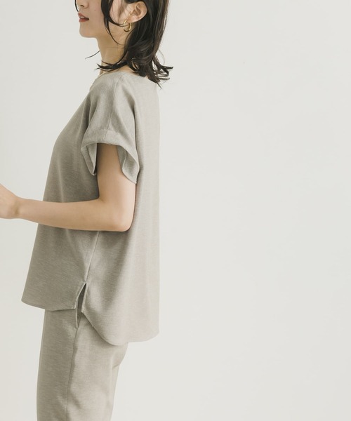 URBAN RESEARCH（アーバンリサーチ）の「リネンライクドルマンブラウス（シャツ/ブラウス・レディース・ネイビー/グレー系その他・FREE）」の11枚目の写真