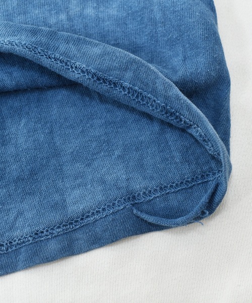 THE MOUNTAIN（ザマウンテン）の「【ヴィンテージ古着】Y2K THE MOUNTAIN / ザ・マウンテン タイダイ アニマルプリントTシャツ カエル（Tシャツ/カットソー・メンズ・ネイビー・LARGE）」の6枚目の写真